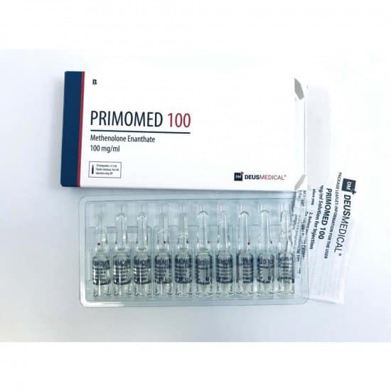 PRIMOMED 100 (Methenolone Enanthate) Deus Medical - Image 2