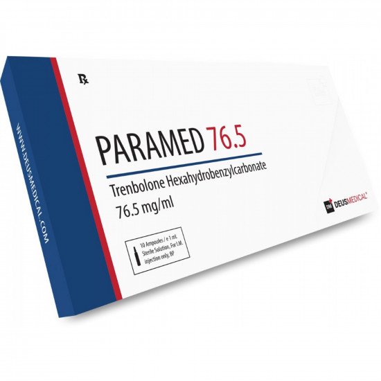 PARAMED 76.5 (Trenbolone Hexahydrobenzylcarbonate) Deus Medical