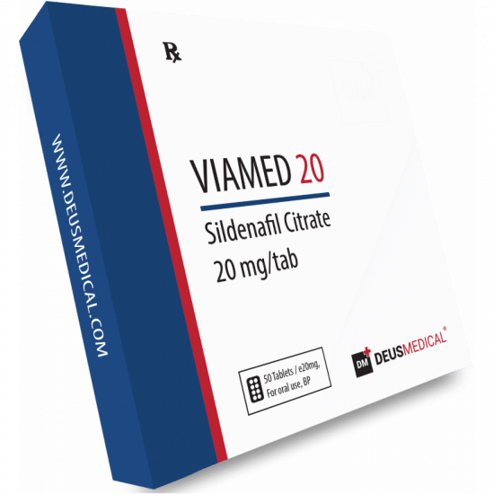 VIAMED 20 (Sildenfail citrate) Deus Medical