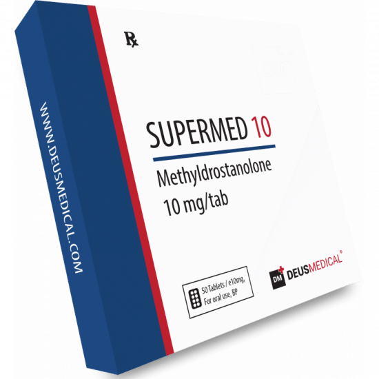 SUPERMED 10 (Methyldrostanolone) Deus Medical