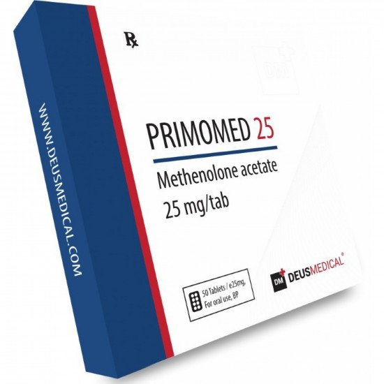 PRIMOMED 25 (Methenolone Acetate) Deus Medical